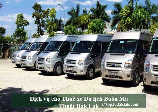 Dịch vụ cho Thuê xe Du lịch Buôn Ma Thuột Dak Lak
