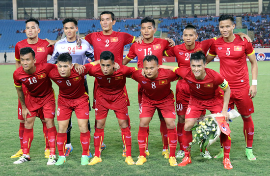 VFF - BXH FIFA tháng 7/2015: ĐT Việt Nam xếp hạng 143 thế giới