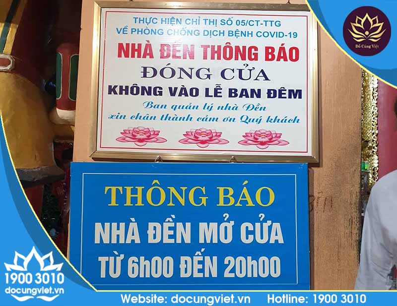 Đền cô bé mở vào ngày nào