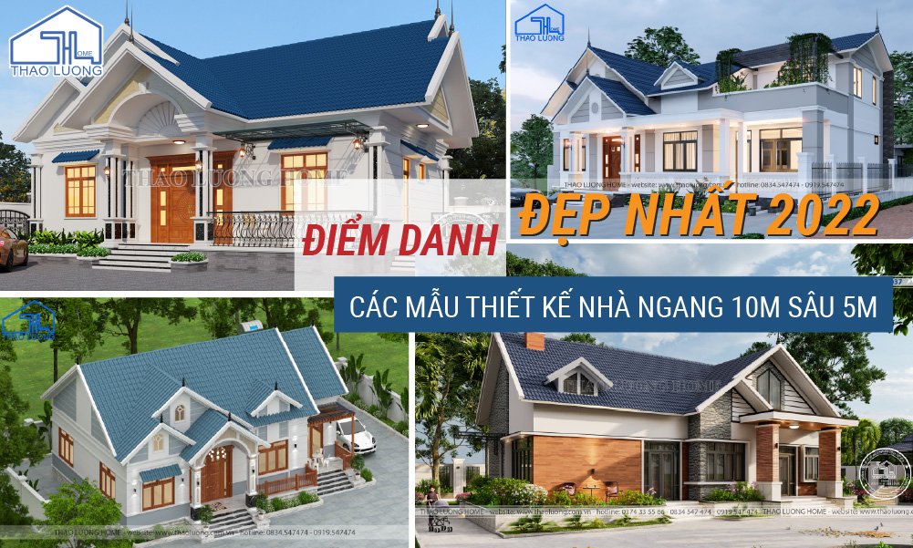 Điểm danh các mẫu thiết kế nhà ngang 10m sâu 5m đẹp nhất