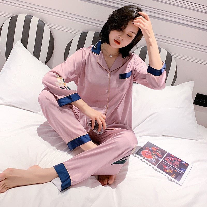 Đồ ngủ pijama mặc nhà tay dài