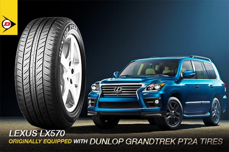 Lốp Dunlop Grandtrek PT2A - Sử dụng cho các dòng xe sang