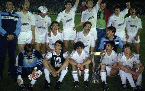 Europa League 1986 Real Madrid