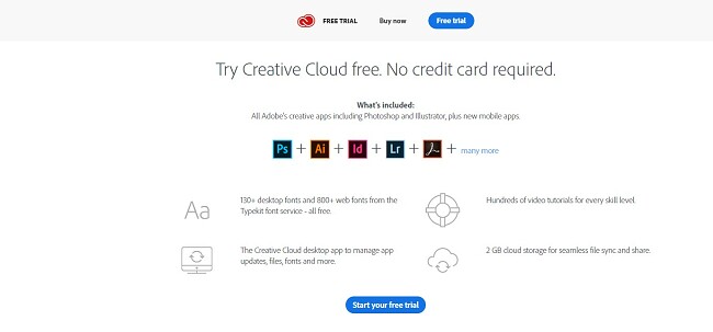 Cách nhận tài khoản Creative Cloud miễn phí