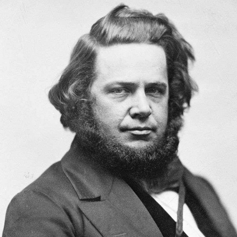 Elias Howe (1819-1867) người phát minh ra máy khâu.