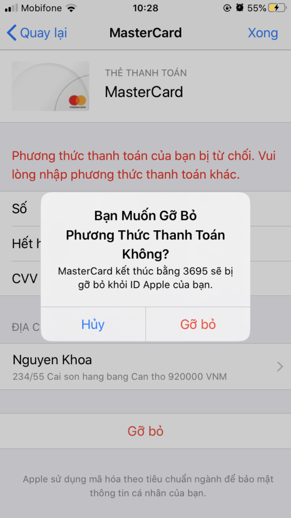 Hướng dẫn thanh toán trên App Store Việt Nam Go the apple 2