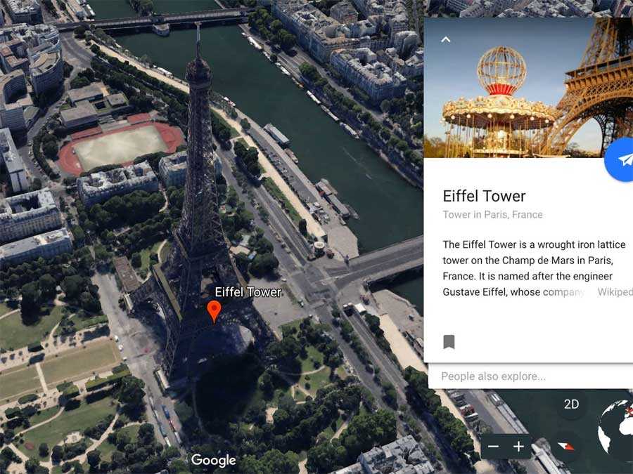 Cách xem ảnh vệ tinh ngôi nhà của bạn trên Google Earth