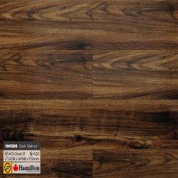 Sàn gỗ Hamilton HM1205 Dark Walnut - 12mm - AC3 - AQ4