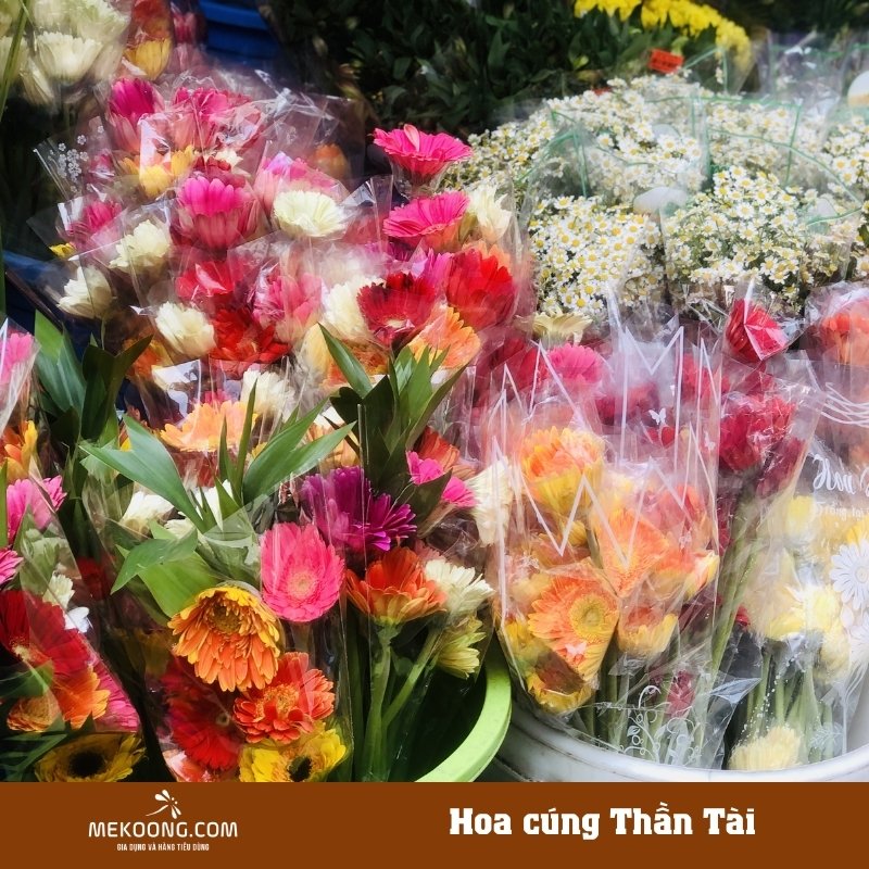 Hoa cúng Thần Tài