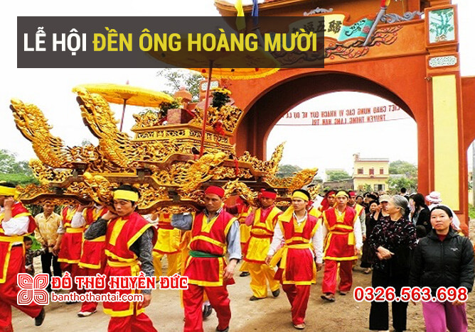 Lễ hội đền Ông Hoàng Mười