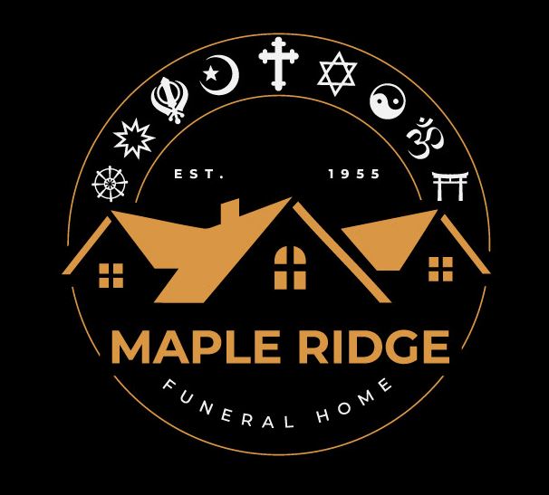 Logo Maple Ridge hình ngôi nhà