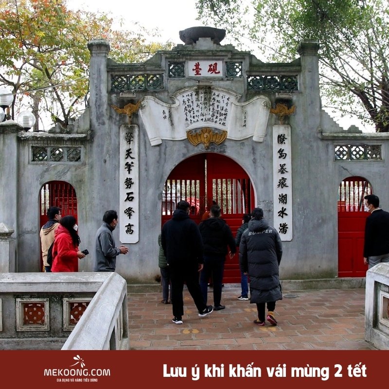 Lưu ý khi khấn vái mùng 2 tết