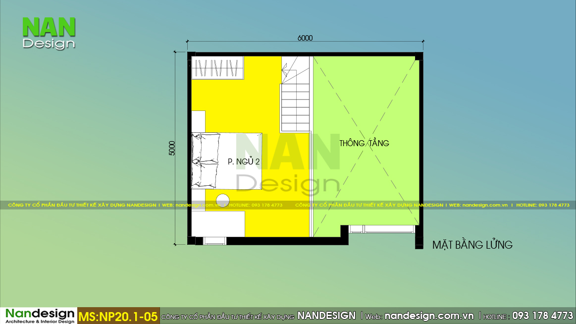 Thiết Kế Nhà 30m2 5x6 Hiện Đại Đẹp Mê Mẩn | Nandesign