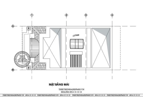 thiết kế nhà phố tân cổ điển 5