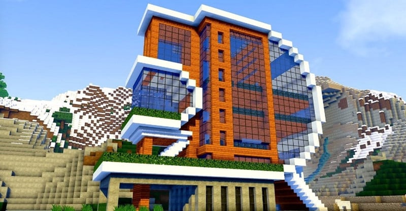 Minecraft: 10 công trình kiến trúc đẹp nhất thế giới khối vuông