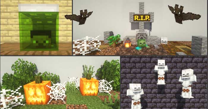 Những cách xây nhà Minecraft đẹp nhất theo chủ đề Halloween - Monica