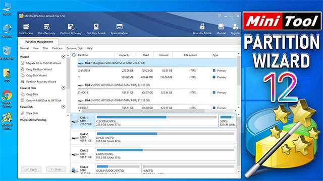 MiniTool Partition Wizard Free Edition 12.5