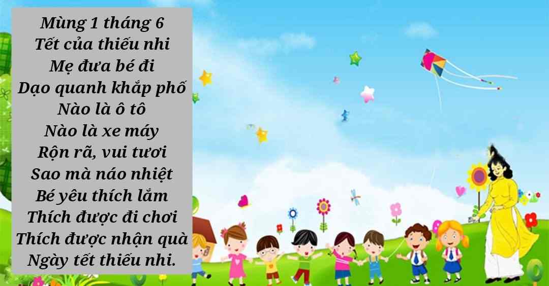 Ngày tết thiếu nhi của bé