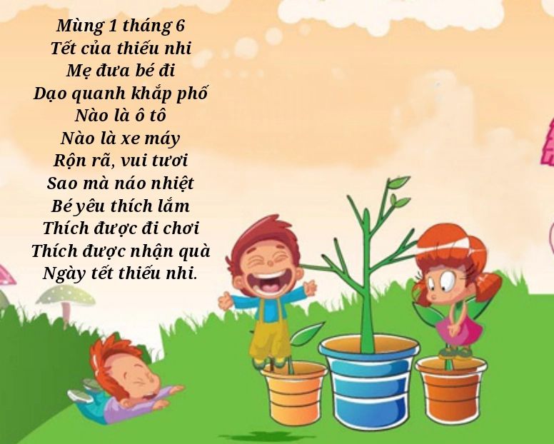 Ngày tết thiếu nhi của bé