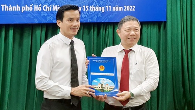 Ông Nguyễn Nam Nhân giữ chức Phó Giám đốc Sở Văn hóa và Thể thao TPHCM