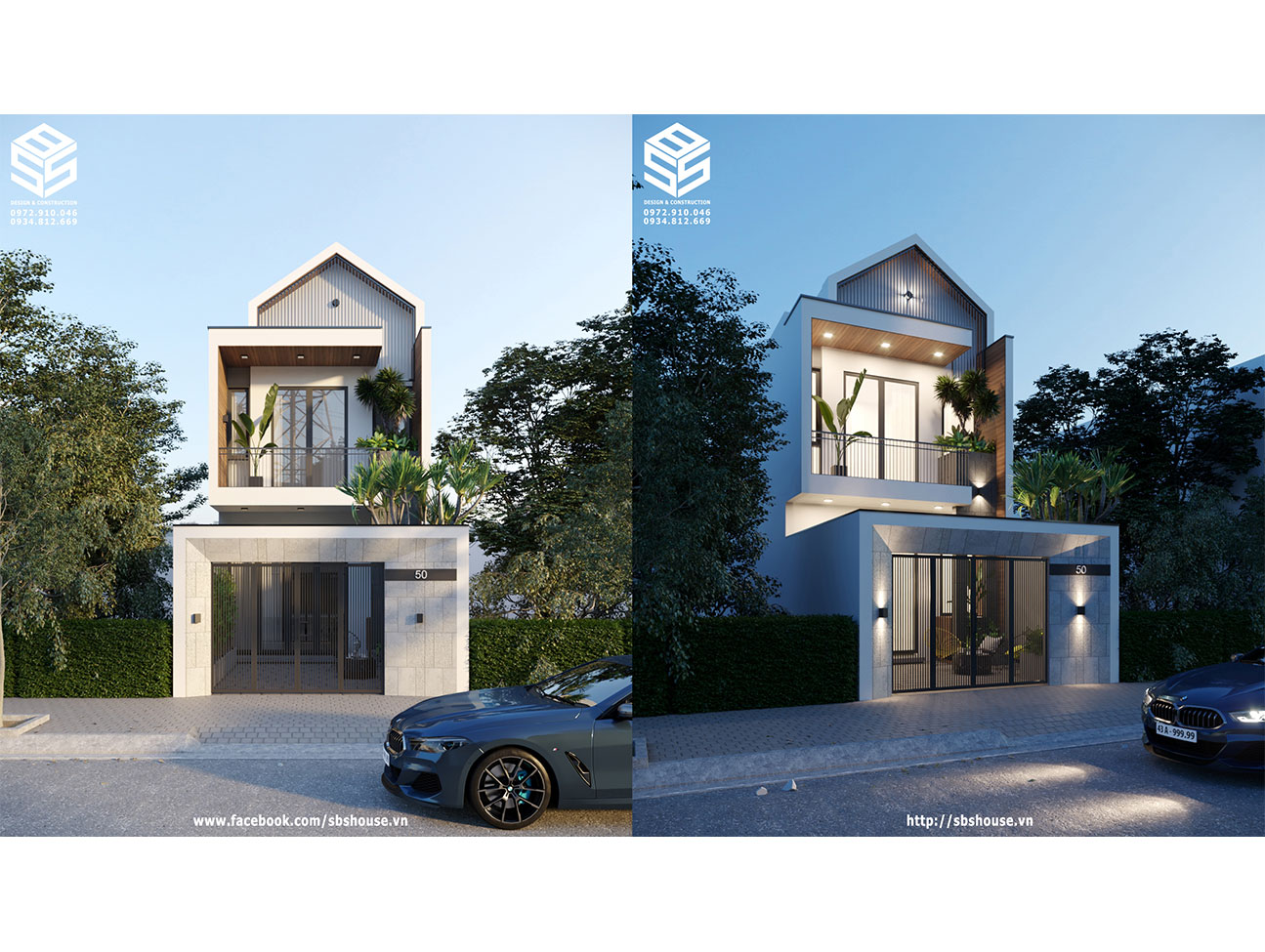 Nhà phố phong cách thiết kế Scandinavian - SBSHouse Thiết kế nhà đẹp