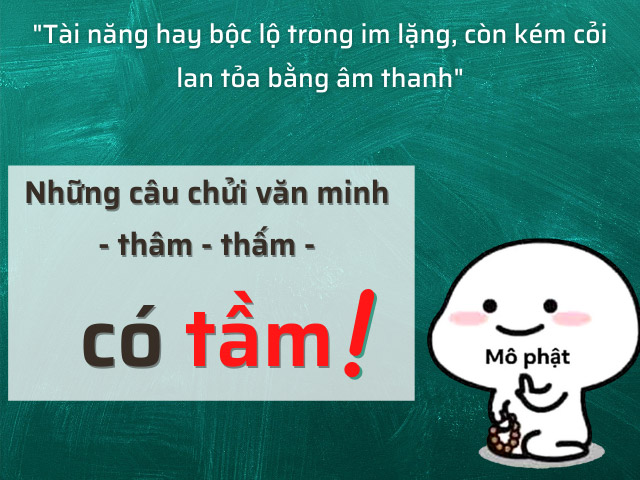 Những Câu Chửi Văn Minh Không Tục CÓ VĂN HOÁ NHẤT - Trường THCS Quán Toan