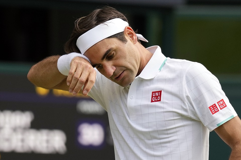 Roger Federer đã không thi đấu kể từ nửa cuối năm ngoái. Ảnh: Wimbledon