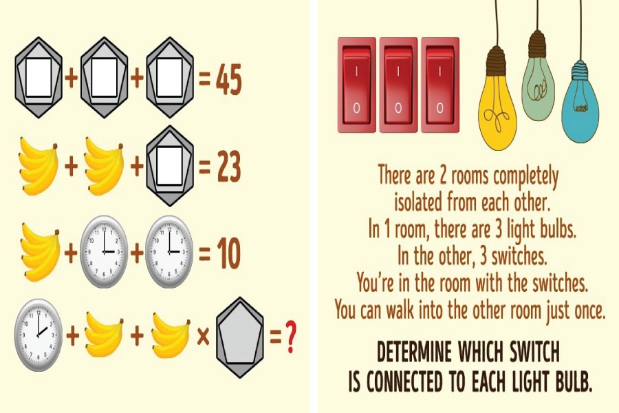 7 câu đố: Người lớn không thể tìm ra đáp án nhanh hơn học sinh lớp 5