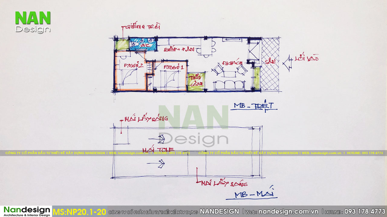 Cách Bố Trí Bản Vẽ Mặt Bằng Nhà 4x10m Hợp Lý Và Sang Trọng | Nandesign