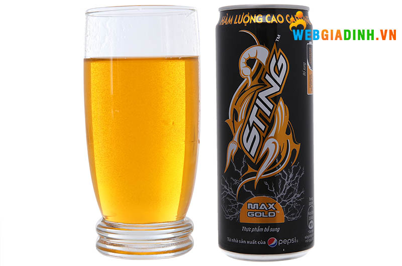 nước tăng lực sting max gold