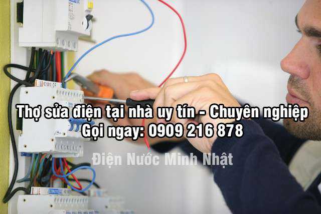 Thợ sửa điện tại nhà quận Bình Thạnh - Điện nước Minh Nhật™