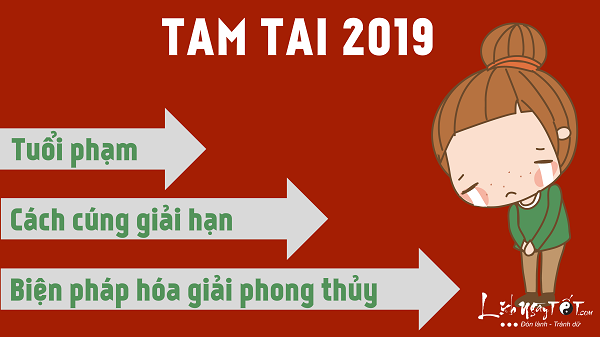 TAM TAI 2019: Chi tiết TUỔI GẶP HẠN, cách CÚNG GIẢI HẠN Tam tai