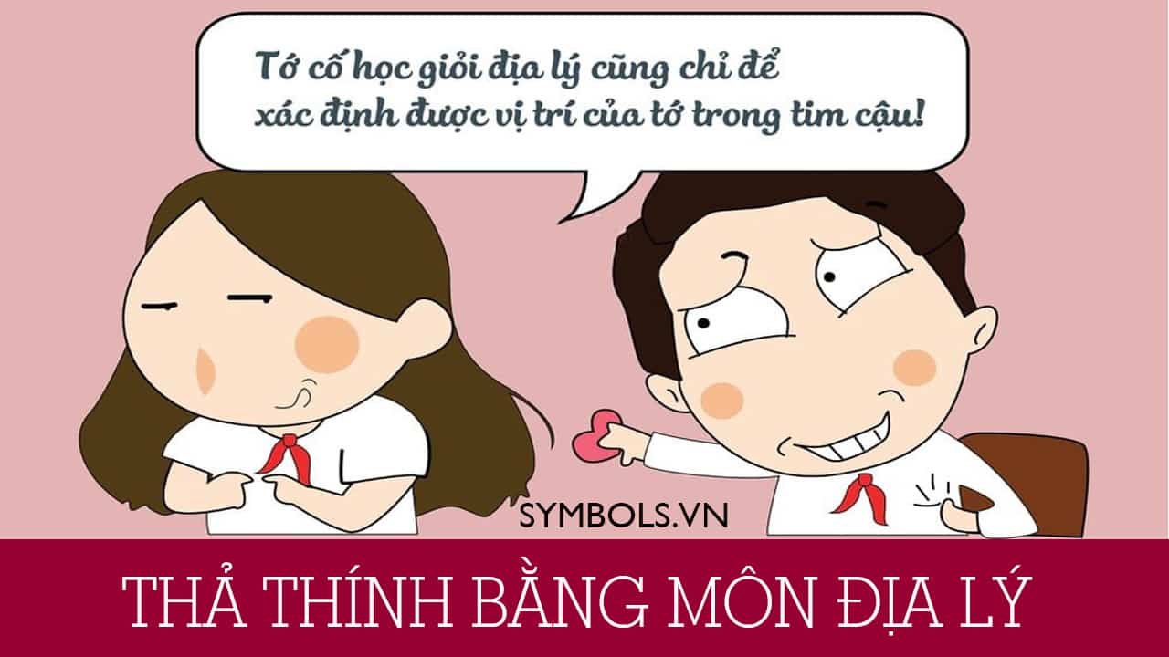 thả thính bằng môn học tiếng anh