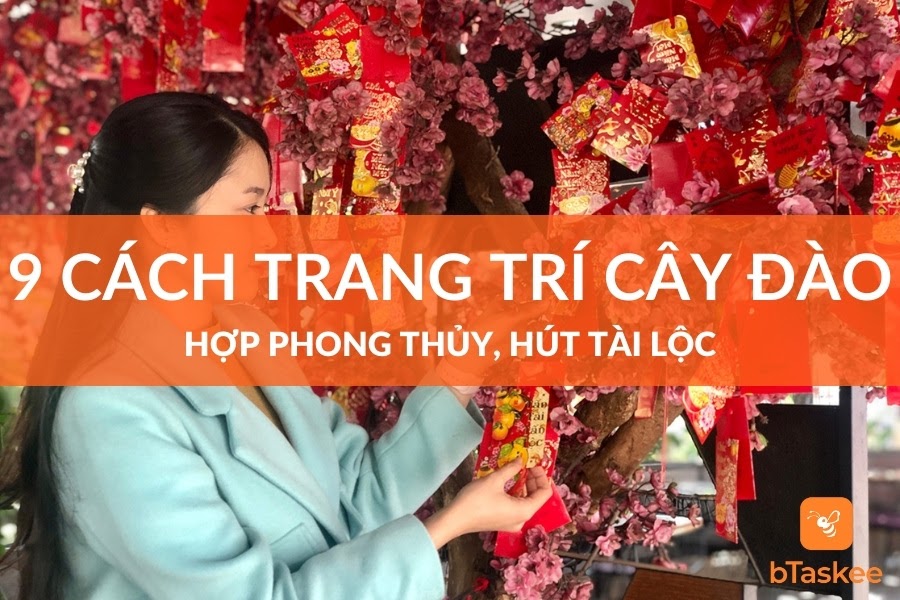 Cách Trang Trí Cây Đào Ngày Tết Hợp Phong Thủy, Hút Tài Lộc – bTaskee