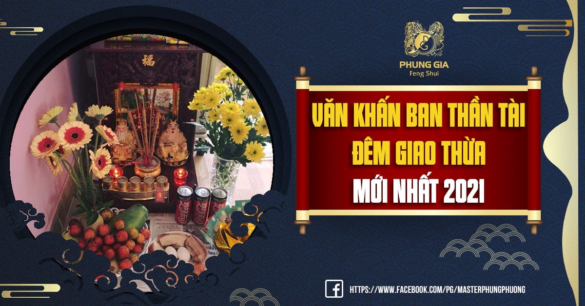 Văn Khấn Ban Thần Tài Đêm Giao Thừa Mới Nhất 2023