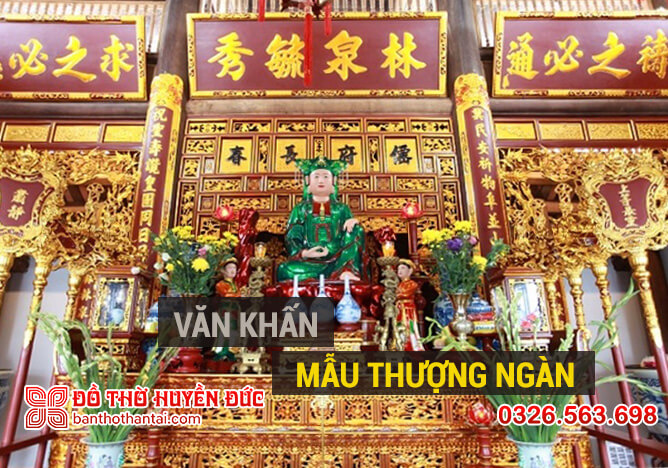 Văn khấn Mẫu Thượng Ngàn