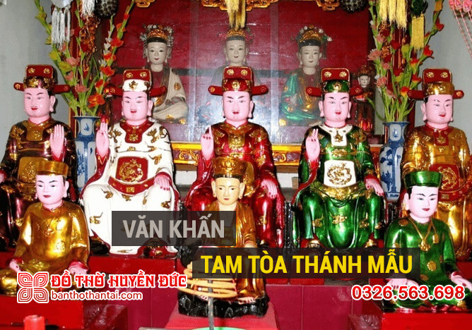 Văn khấn Tam Tòa Thánh Mẫu