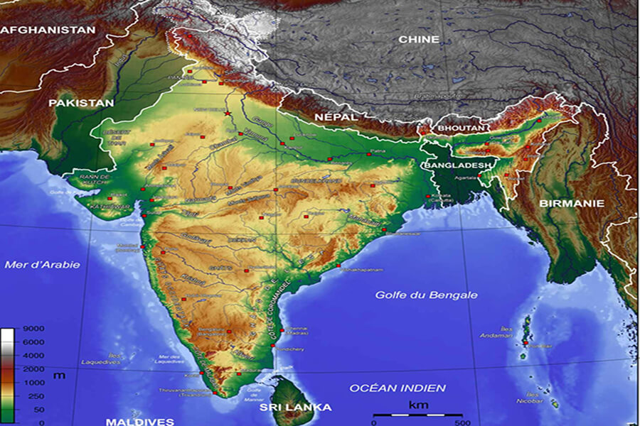 Vị Trí Địa Lí Tự Nhiên Ấn Độ