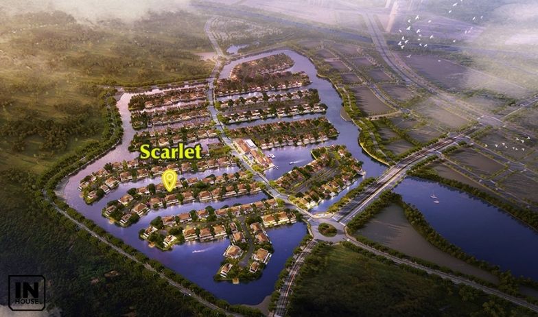 Vị trí biệt thự Scarlet