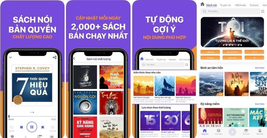 App sách nói Voiz FM