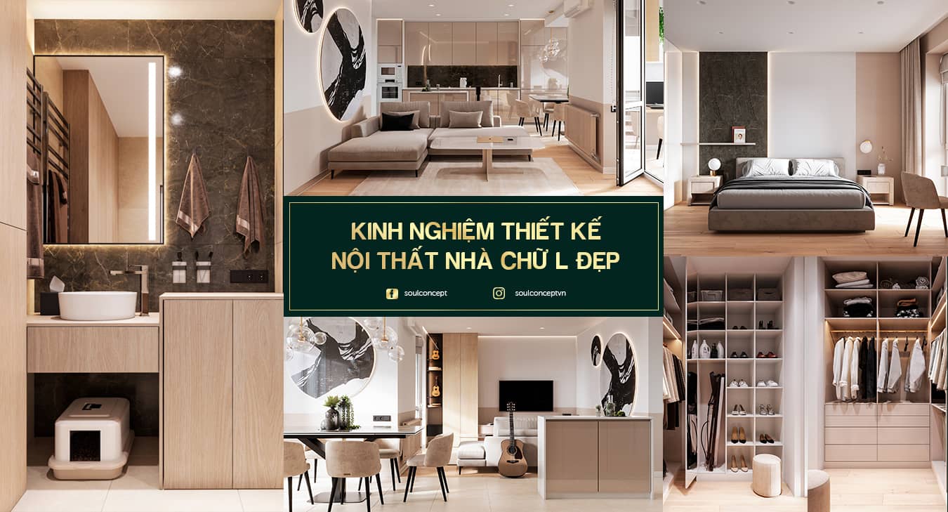 thiết kế nhà chữ l 60m2