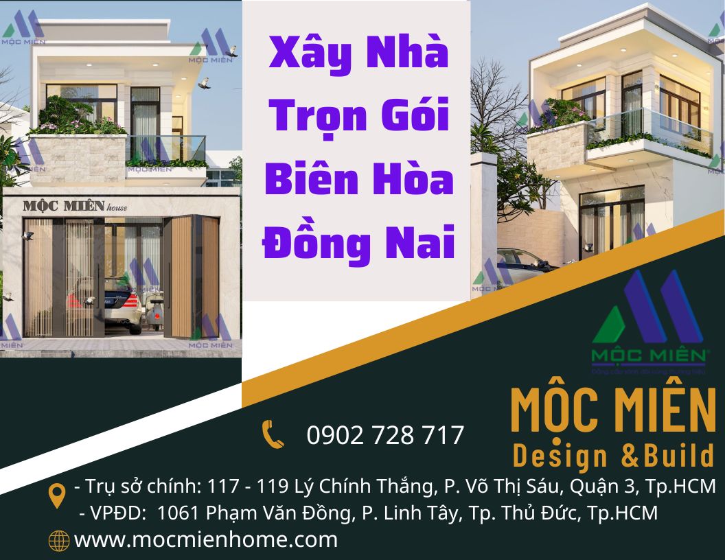 xây nhà trọn gói biên hòa đồng nai