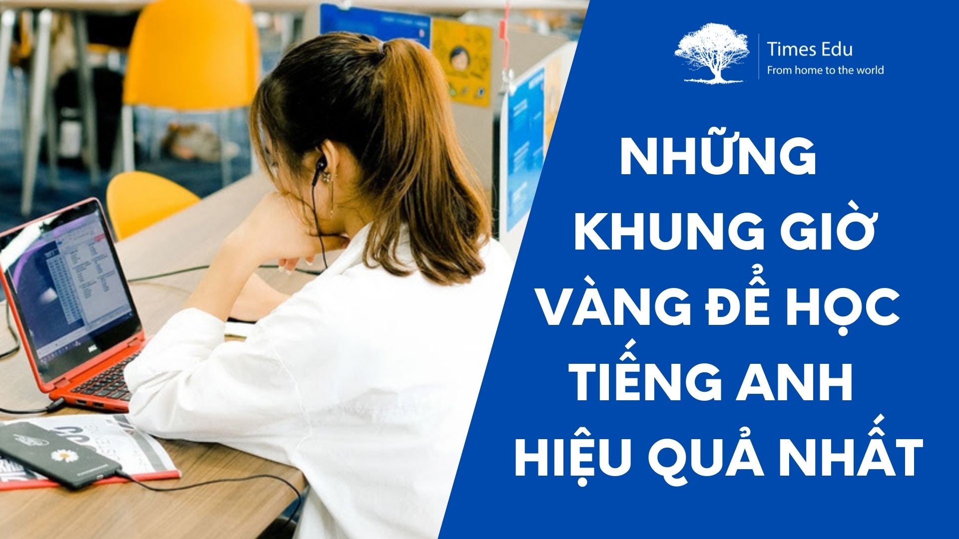 Những khung giờ vàng để học tiếng Anh hiệu quả nhất 2022