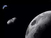 Mặt trăng bị vỡ, một mảnh đang bay gần Trái Đất?