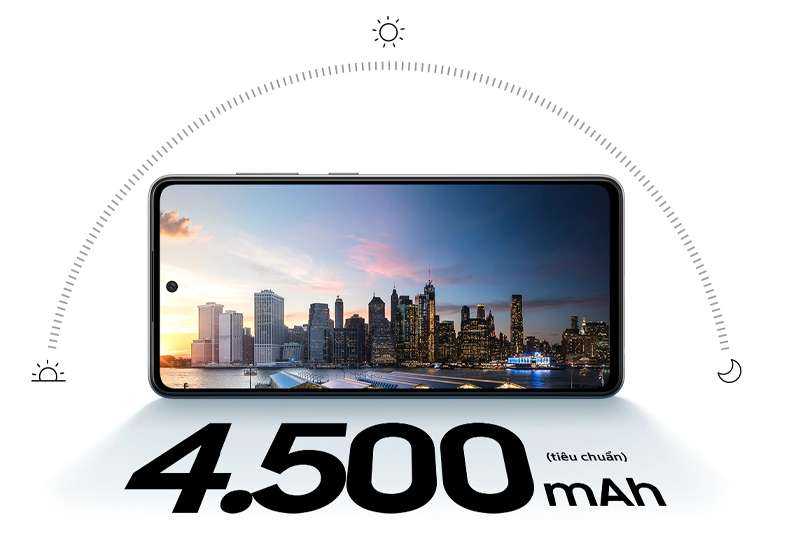 Samsung Galaxy A52 | Dung lượng pin lớn 4500 mAh