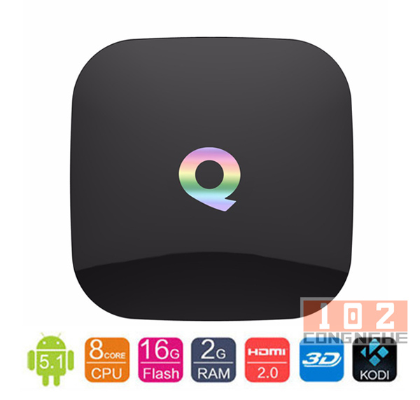 Android TV Box Q-Box Biến TV thường thành Smart TV