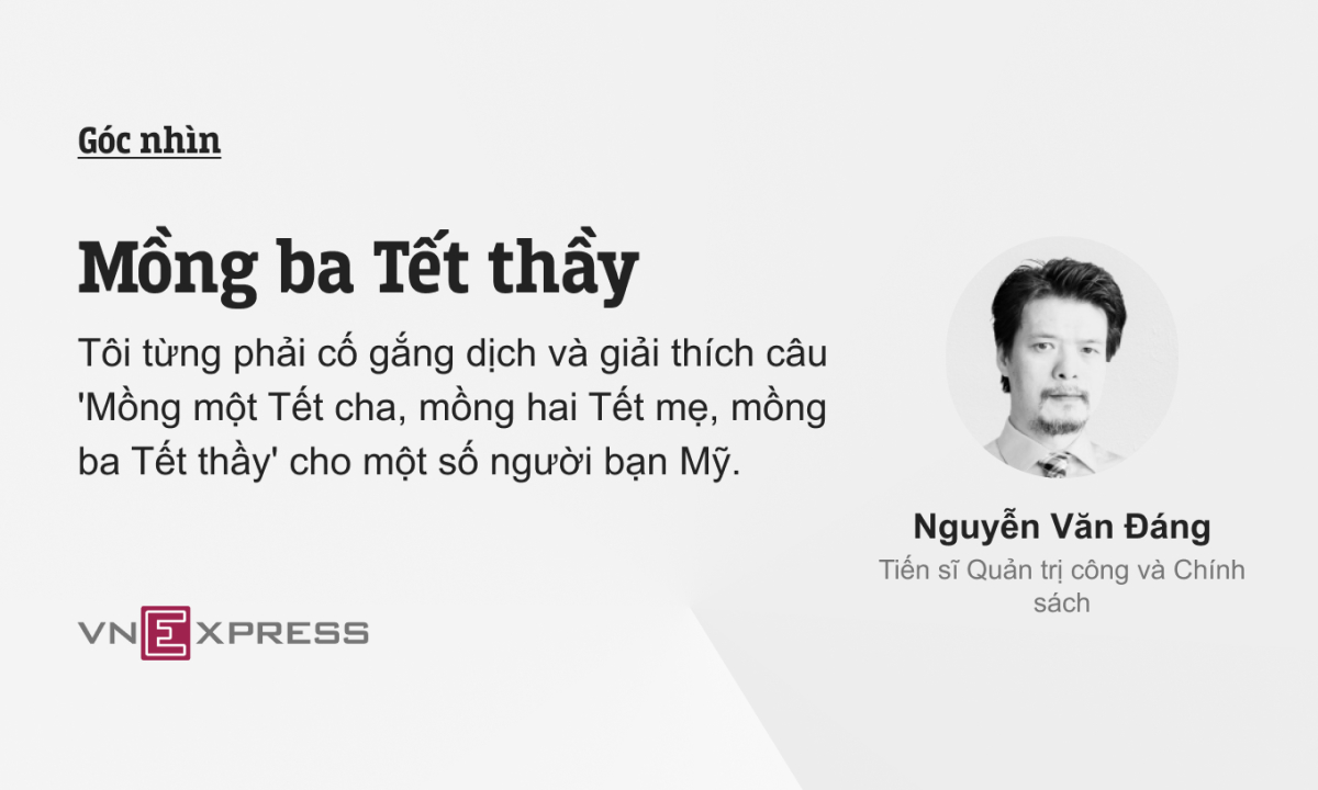 Mồng ba Tết thầy