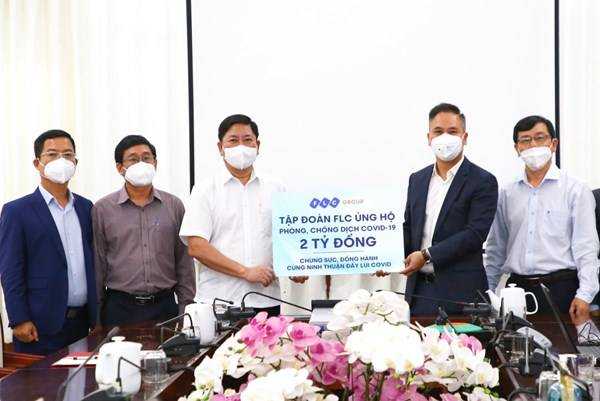FLC đồng hành cùng Ninh Thuận phòng chống dịch COVID–19