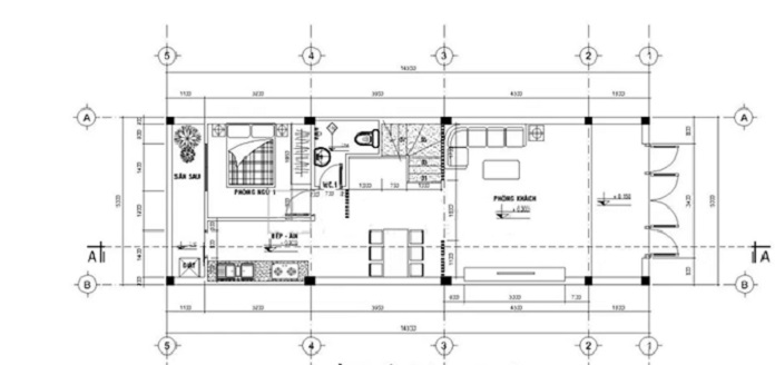 Ảnh 22: 2 phòng ngủ được phân chia với diện tích ngang nhau