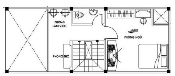 Ảnh 3: Mặt bằng tầng lửng